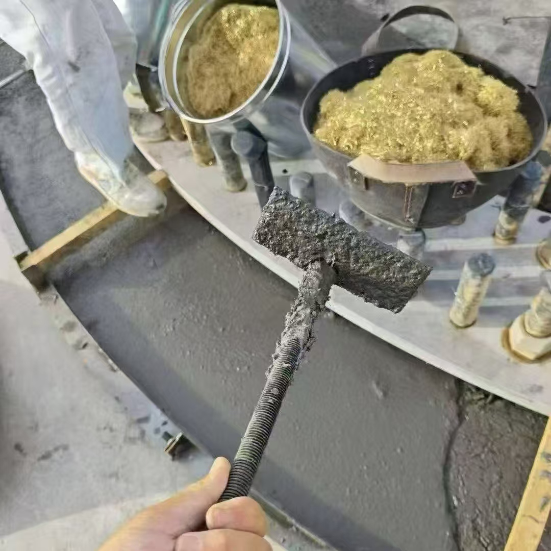 滁州C120钢纤维高强无收灌浆料 轧机压缩机汽轮机发电机锻压设备底座灌浆材料